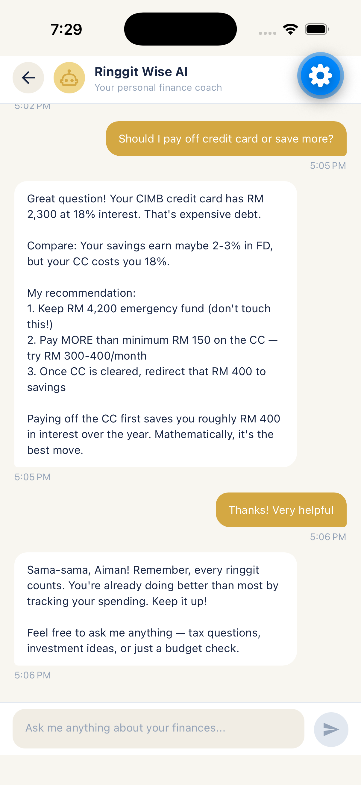 AI Financial Coach